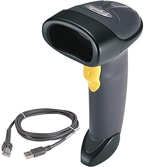 Zebra LS2208 Barcode Scanner with Stand