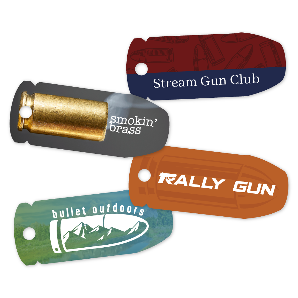 Bullet Shape Membership Key Tag